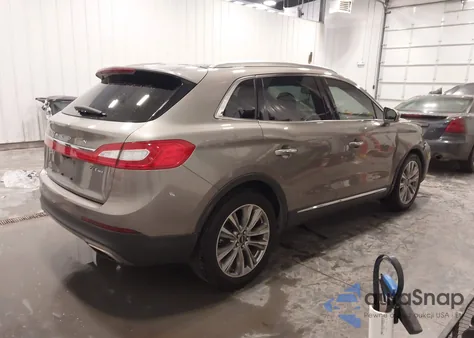 2017 Lincoln Mkx Reserve from USA, damaged, VIN 2LMPJ8LP4HBL46047